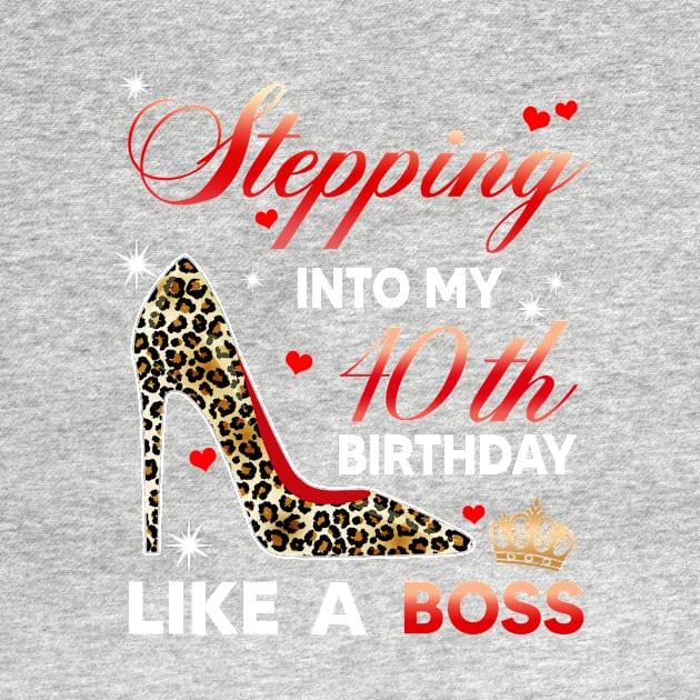 Stepping into my 40th birthday like a boss by TEEPHILIC